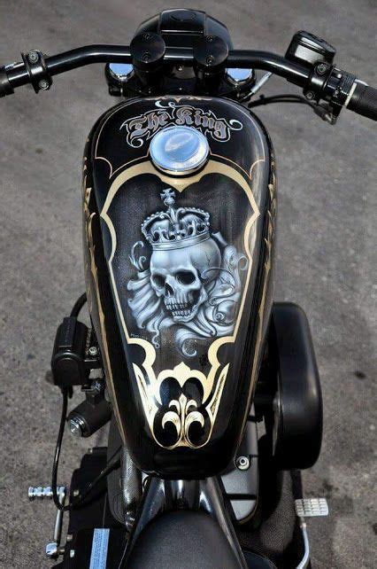 Custom Paint Job Inspirations Bobber And Chopper Motorcycles And Gas