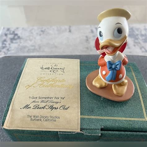 Disney Art Wdcc Walt Disney Classics Collection Nephew Duck I Got