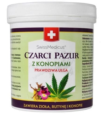 Swissmedicus Czarci Pazur El Z Konopiami Ml Allegro Pl