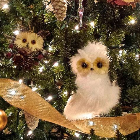 Owl Christmas Tree Ornaments Whimsical Fun Owls For Your Christmas