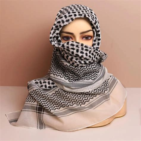 Keffiyeh Men S Arab Shemagh Head Scarf Ghutra Keffiyeh Middle East