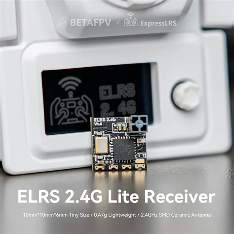 Betafpv Elrs Lite Receiver Smd Ceramic Antenna Expresslrs 47 Off