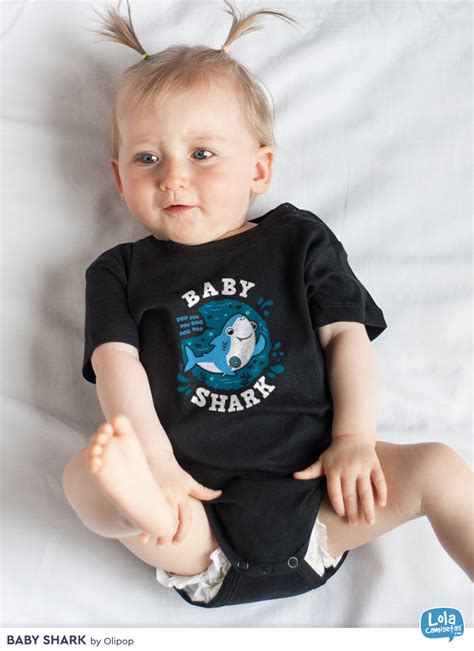 Camiseta Baby Shark Camisetas Bebé tiburón Bebe