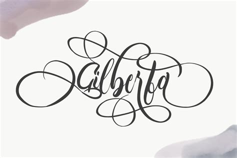 Gilberta Font By Syukursetiyadi · Creative Fabrica