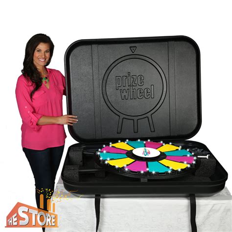 31 Inch Prize Wheel Travel Case Gameops