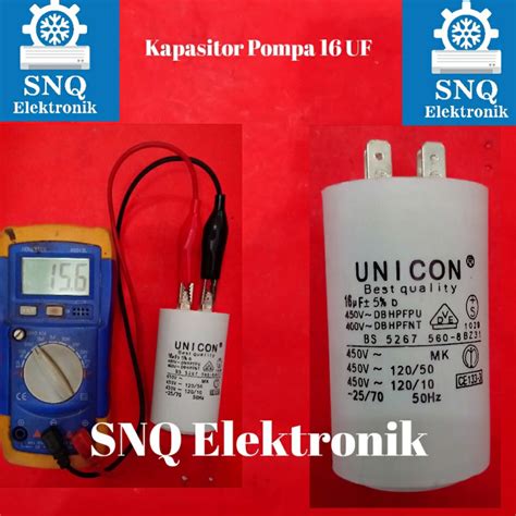 Jual Kapasitor Unicon Uf Capasitor Pompa Air Uf Shopee Indonesia