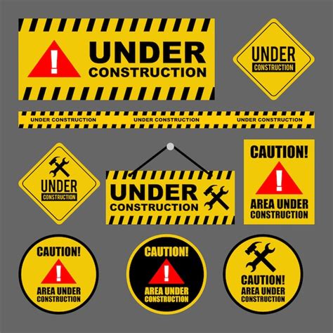 Free Printable Under Construction Signs