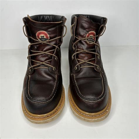 Red Wing Irish Setter Ashby Safety Toe Boot Mens Size 105 Brown