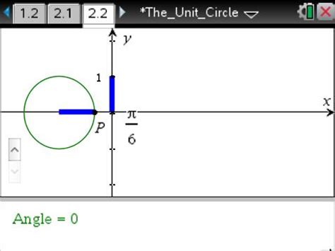 Activity The Unit Circle Precalculus Ti Math Nspired