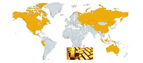 Cuáles son los principales países productores de oro en el mundo