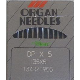 Organ DPx5 134R Needles For Juki TL 2200 QVP Quilting Machine