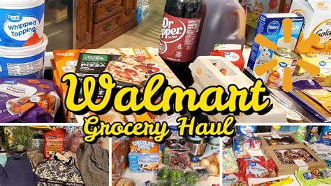 Aldi Haul Walmart Haul Meal Plan Weekly Haul Weekly Menu