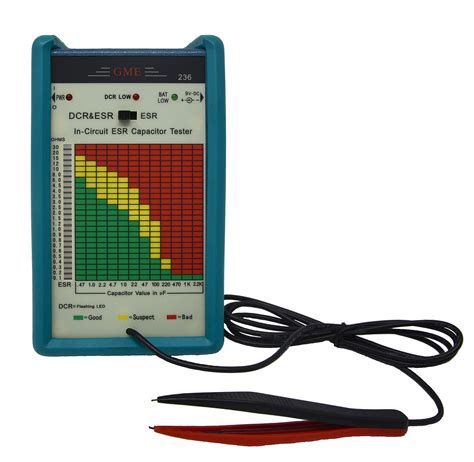 GME Professional in Circuit ESR Capacitor Tester, Capacitance Meter ...