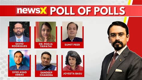 NewsX Poll Of Polls 2024 Lok Sabha Predictions NewsX YouTube