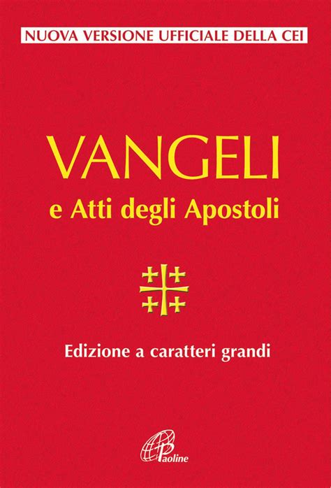 Vangelo E Atti Degli Apostoli Ediz A Caratteri Grandi Amazon Mx