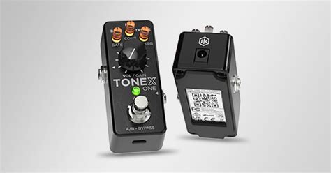 IK Multimedia TONEX One Modeling Distortion Effects Pedal Black