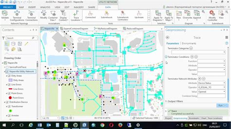 Arcgis Utility Network моделирование сетей инженерных коммуникаций