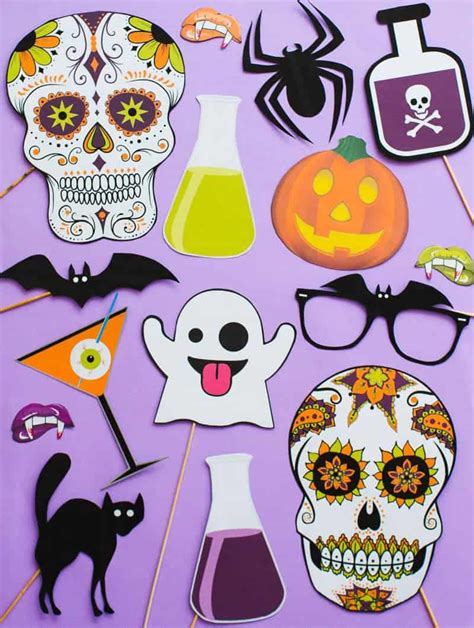 PRINTABLE HALLOWEEN PROPS FOR YOUR PHOTO BOOTH! | Bespoke-Bride: Wedding Blog