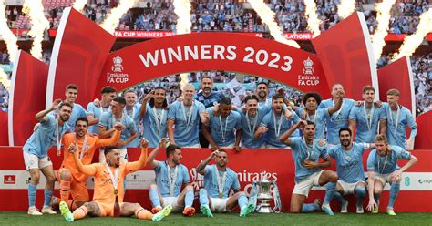 Man City Beats Man United 2 1 In Fa Cup Final To Complete Second Leg Of Treble Bid Sports El