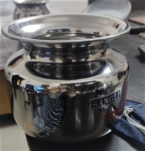 Tanishka Stainless Steel Sangli Lota At Rs Piece Steel Lota In