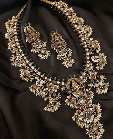 Trending Guttapusalu Necklace Designs Of 2022 South Indian Jewels