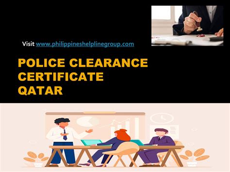 Police Clearance Certificate Qatar By Alex Kurian Issuu