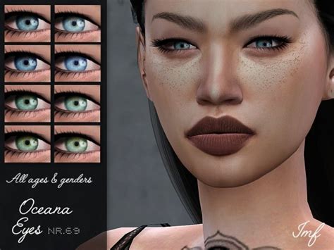 The Sims Resource Oceana Eyes N 69 By Izziemcfire • Sims 4 Downloads