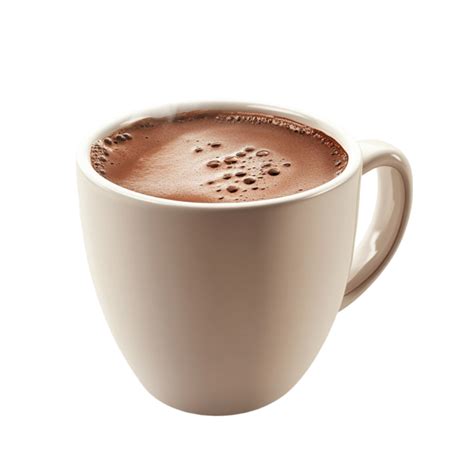 Sweet Hot Chocolate In A Cup On Transparent Background PNG
