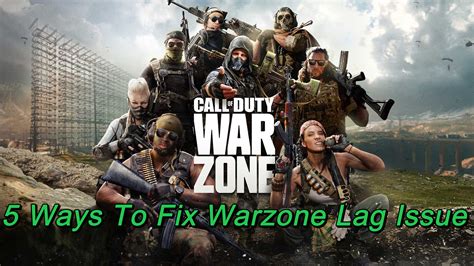 How To Fix Call Of Duty Warzone Lag Issue