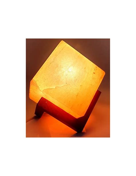 Lampe De Sel Himalaya Cube Design