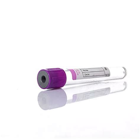 Medical Edta K Sterile Vacuum Blood Collection Test Tubes