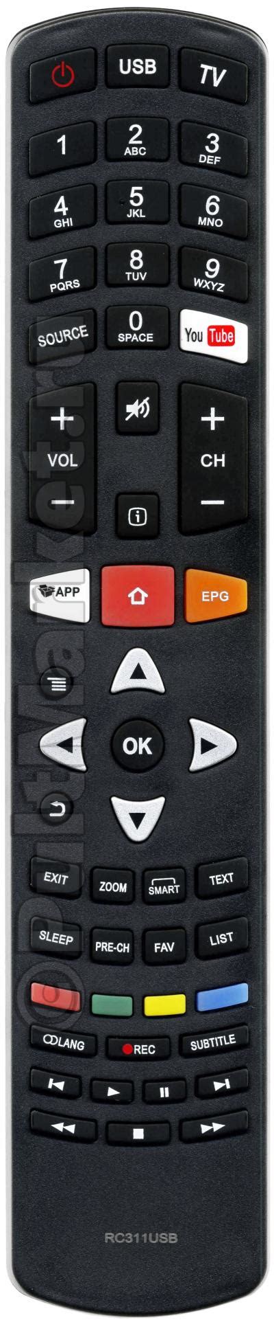 THOMSON RC311 USB купить пульт для Smart телевизора!