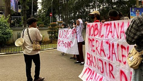 Didemo Mahasiswa Pj Walikota Tangerang Diminta Bereskan Sejumlah