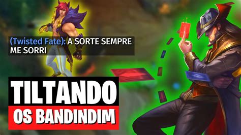 A Build Proibida Do Twisted Fate Tiltando Os Bandindim League Of