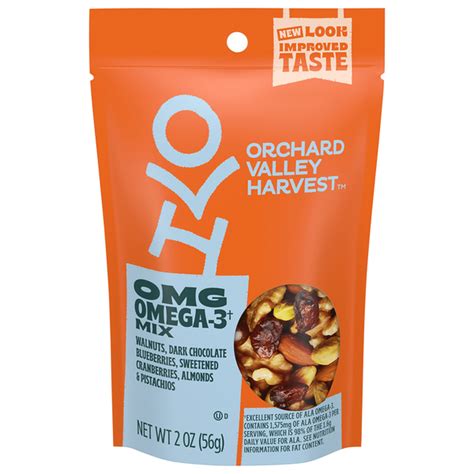 Orchard Valley Harvest OMG Omega 3 Mix 2 Oz Delivery Or Pickup Near