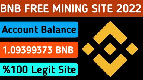 Free Bnb Mining Site 2022 Earn Daily 0 5 Bnb Without Invest Free