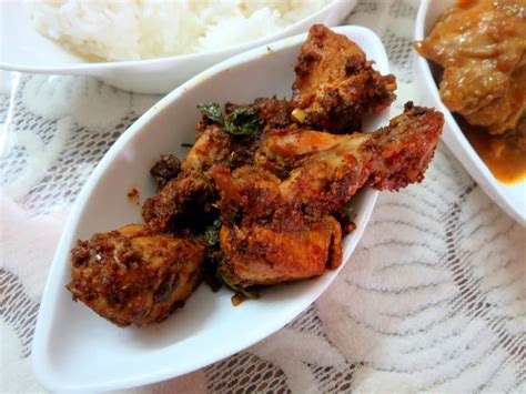 Chicken Varuval Spicy Dry Fried Chicken Tamil Nadu Style