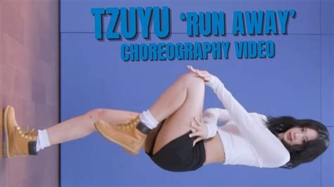 Tzuyu Run Away Choreography Video Slow Focused Fancam Youtube