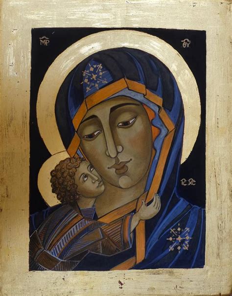 Madonna And Child Painting By Lynda Miller Baker Saatchi Art