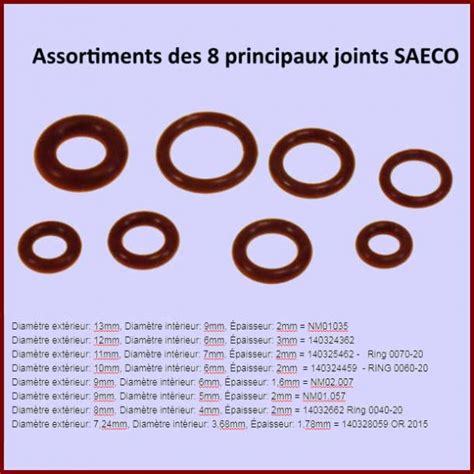 Kit Pochette Assortiment De Joints SAECO