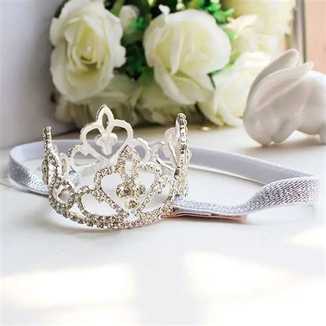 Tiara Infantil Faixa De Cabe A Coroa De Strass Para Crian As Rec M