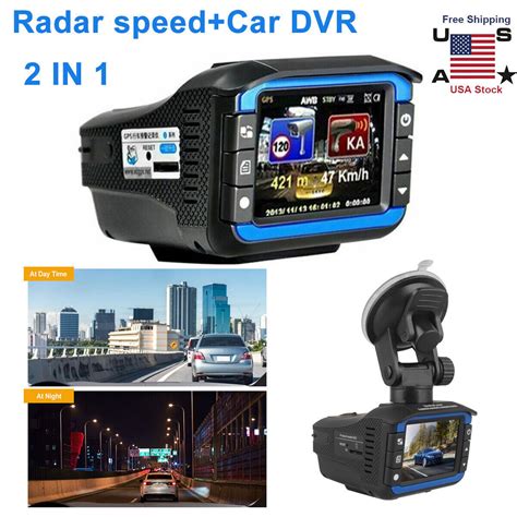 Anti Radar Laser Speed Detector Hd P Night Car Dvr Video Recorder