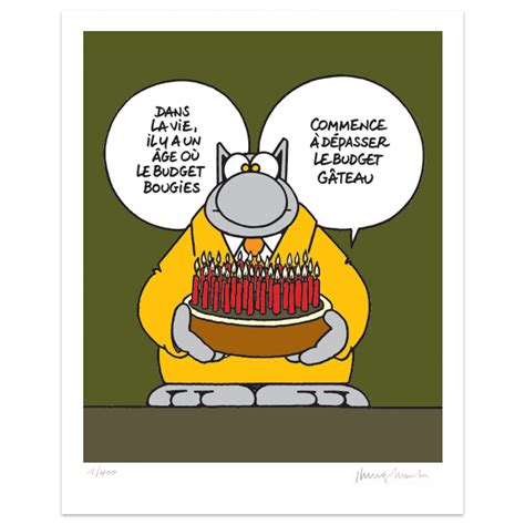 Sérigraphie Le Chat Anniversaire Sérigraphies