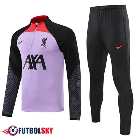 Comprar Chandal Equipos De Futbol FC Liverpool Violeta Negro 2022 2023