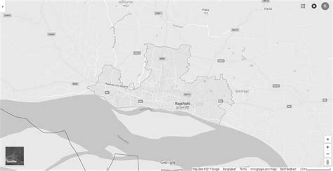 Rajshahi City Corporation map (google Earth Maps) | Download Scientific ...