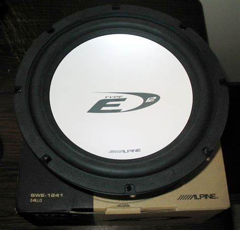 Alpine 12 In Subwoofer