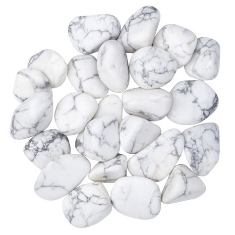 Howlite Tumblestone The Natural Crystal Company Limited