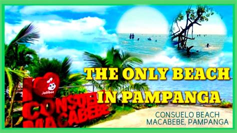 The Only Beach In Pampanga Consuelo Beach In Macabebe Pampanga Youtube