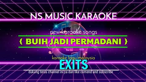 Karaoke Lagu Malaysia Exist Buih Jadi Permadani Karaoke Terbaru