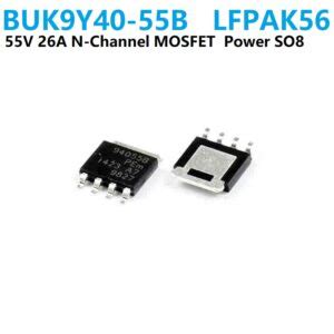 BUK9Y40 55B 55V 26A N Channel MOSFET SMD Transistor Power SO8 BUK9Y40 55B